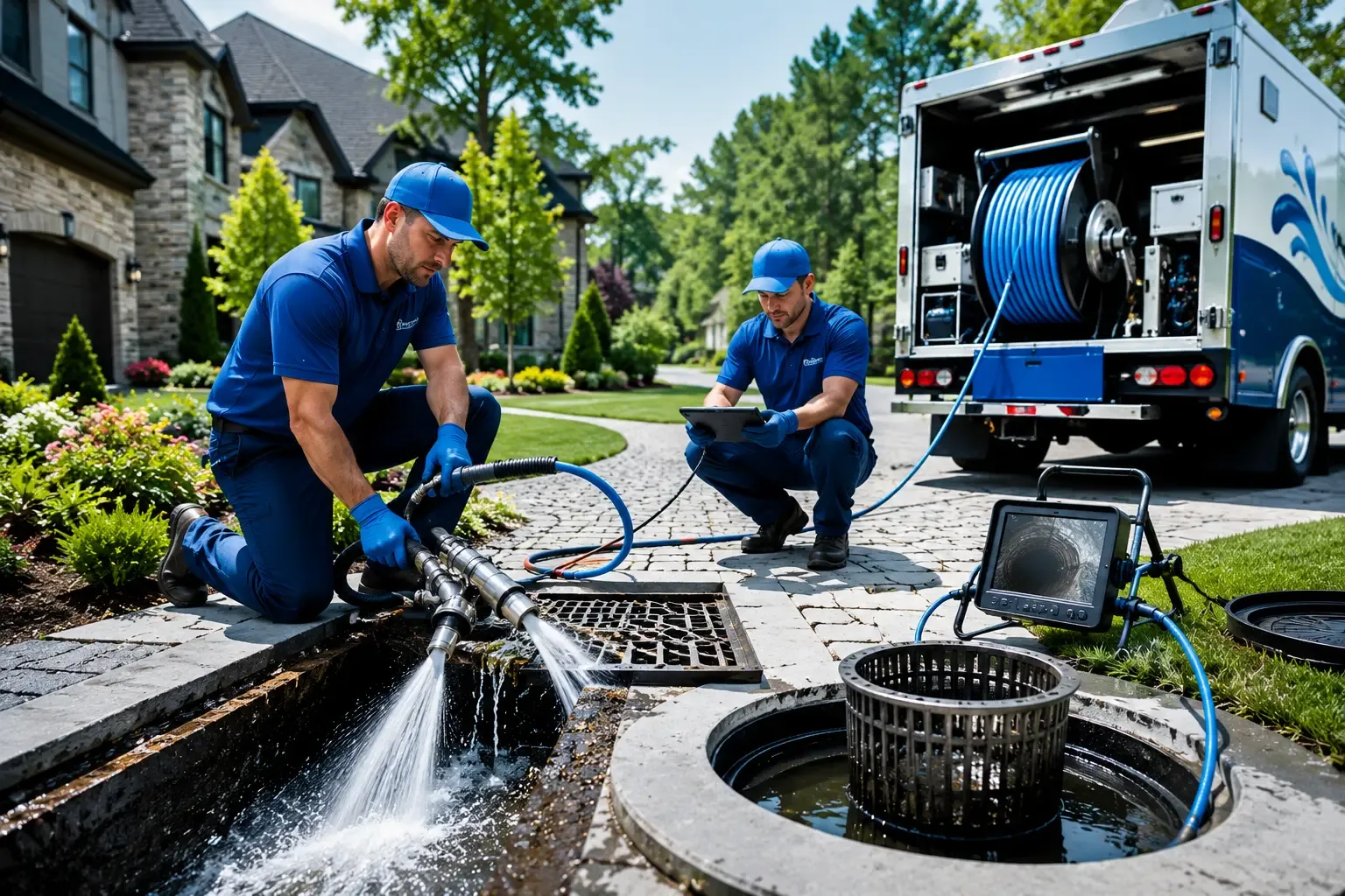 Local outdoor drain cleaning professionals in Blacksville, WV